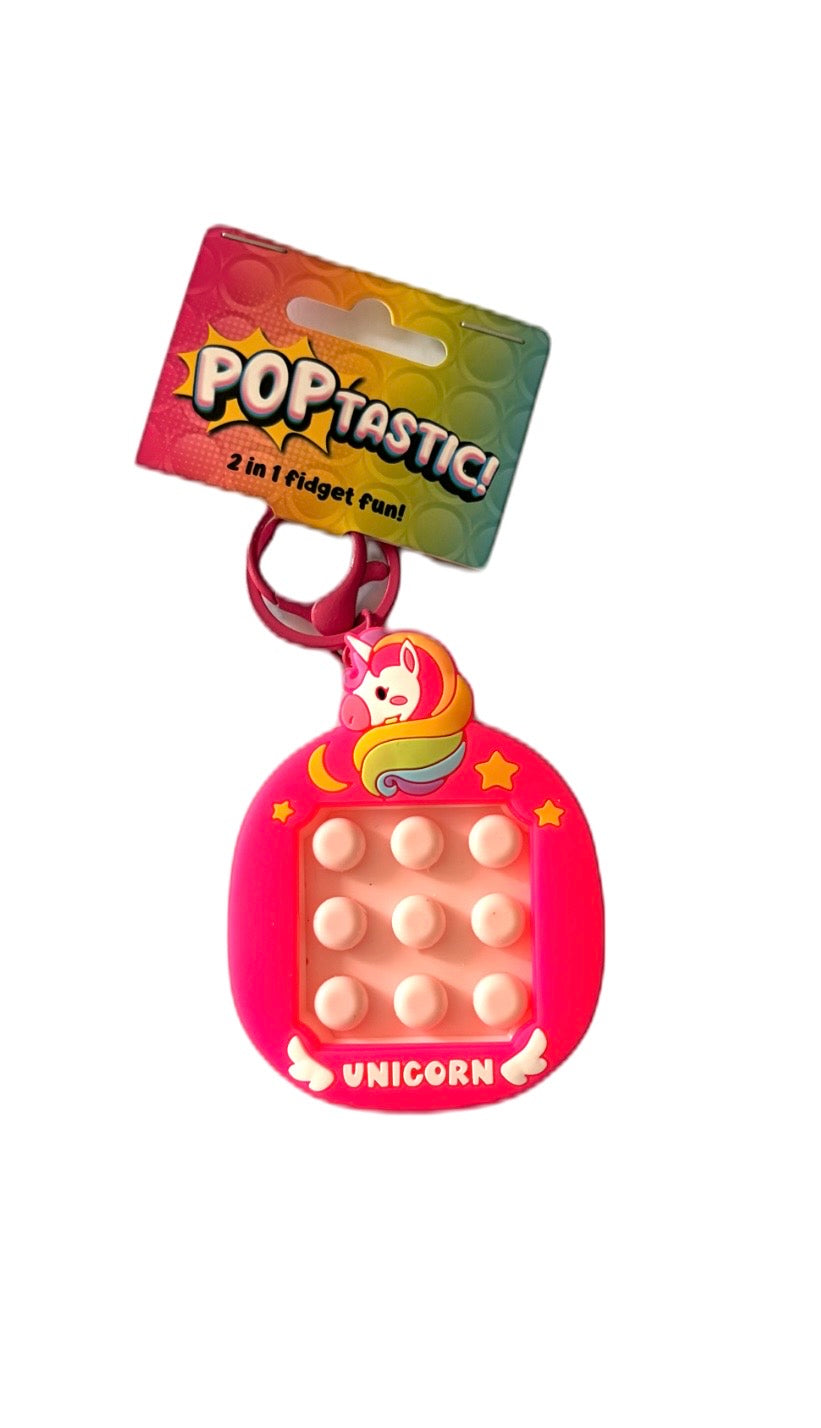 Bubble Pop Clicker Keychain