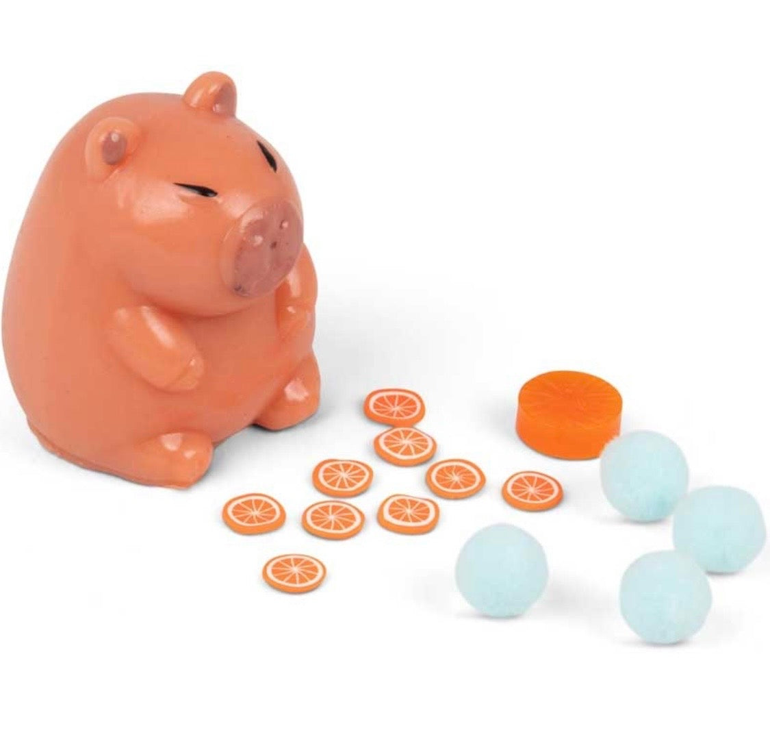 Sticky Squishy Capybara- Scrunchems