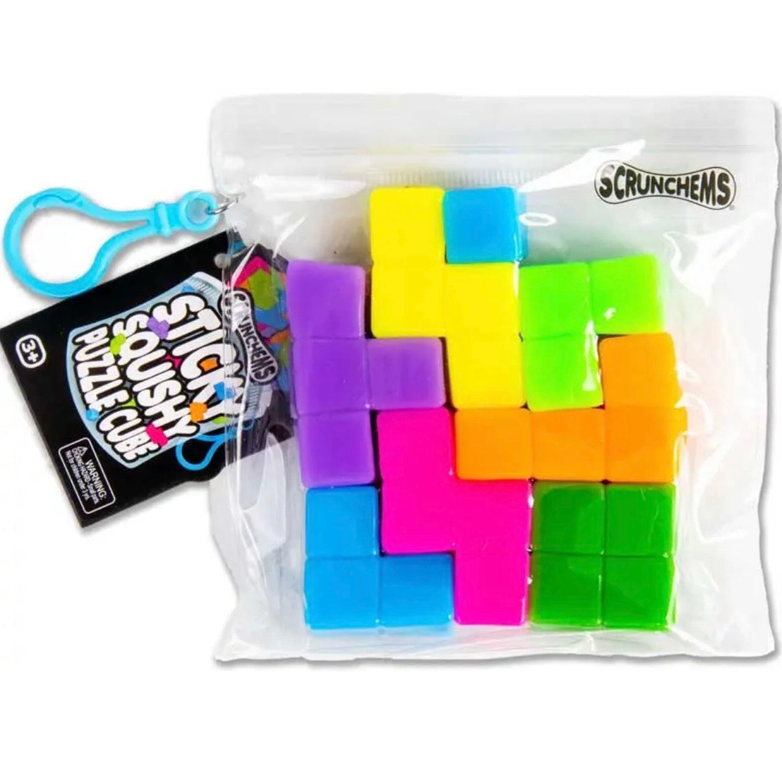 Scrunchems Sticky Squishy Puzzle Cube