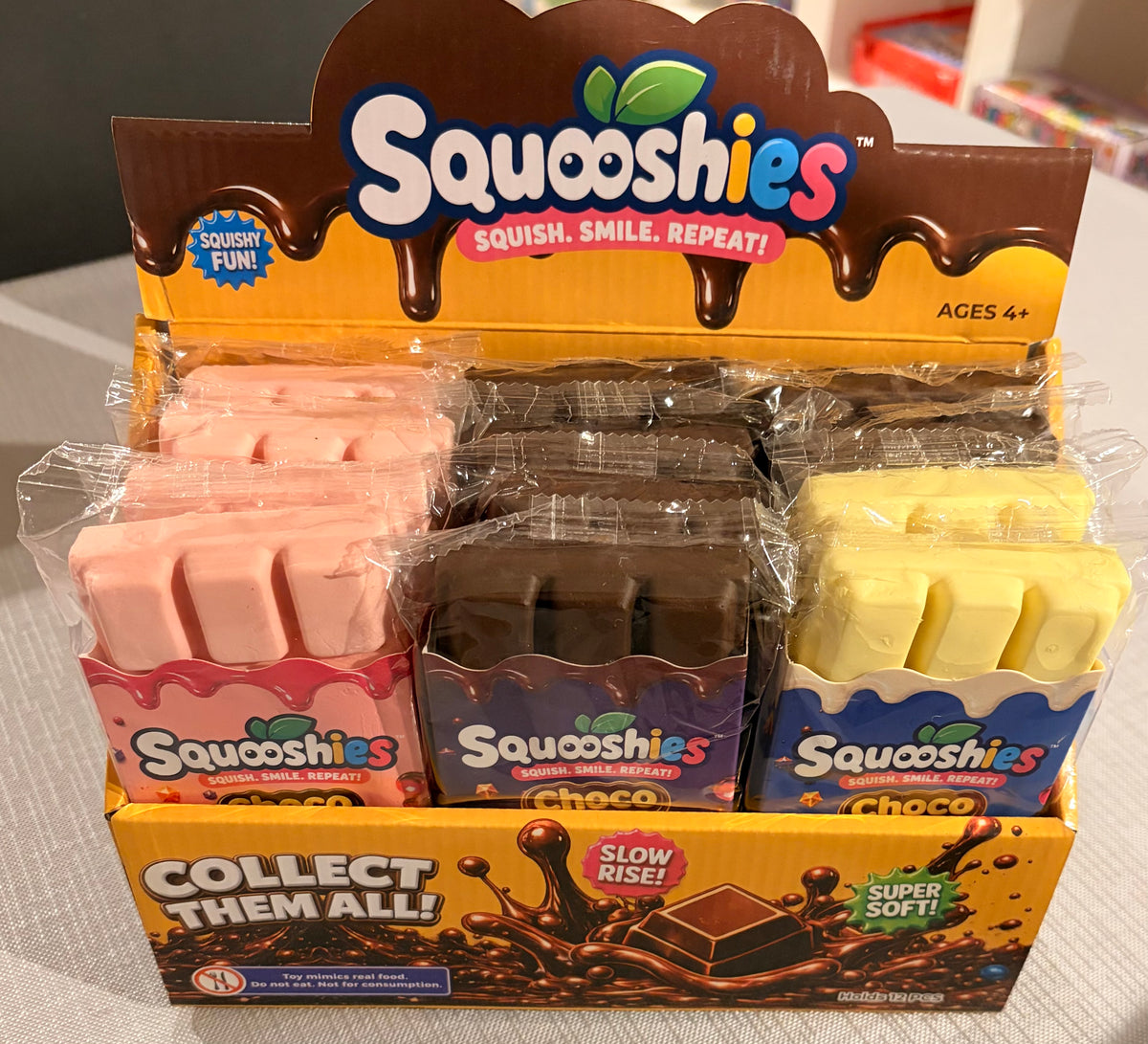 Squooshies Chocolate Bar Slow Rise