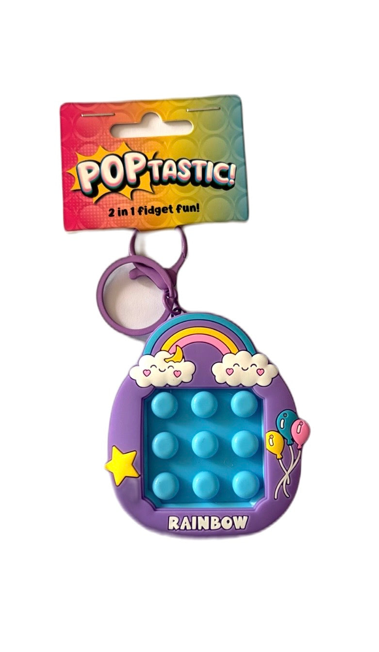 Bubble Pop Clicker Keychain