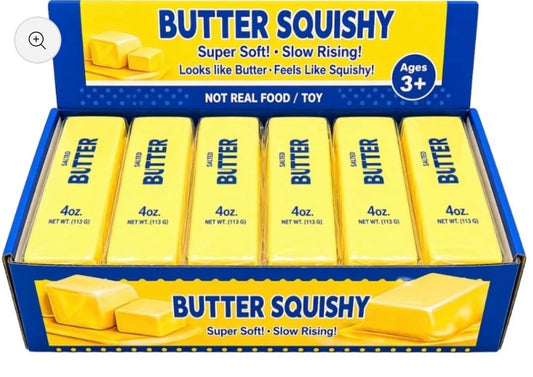 Butter squishy slow rise 4oz