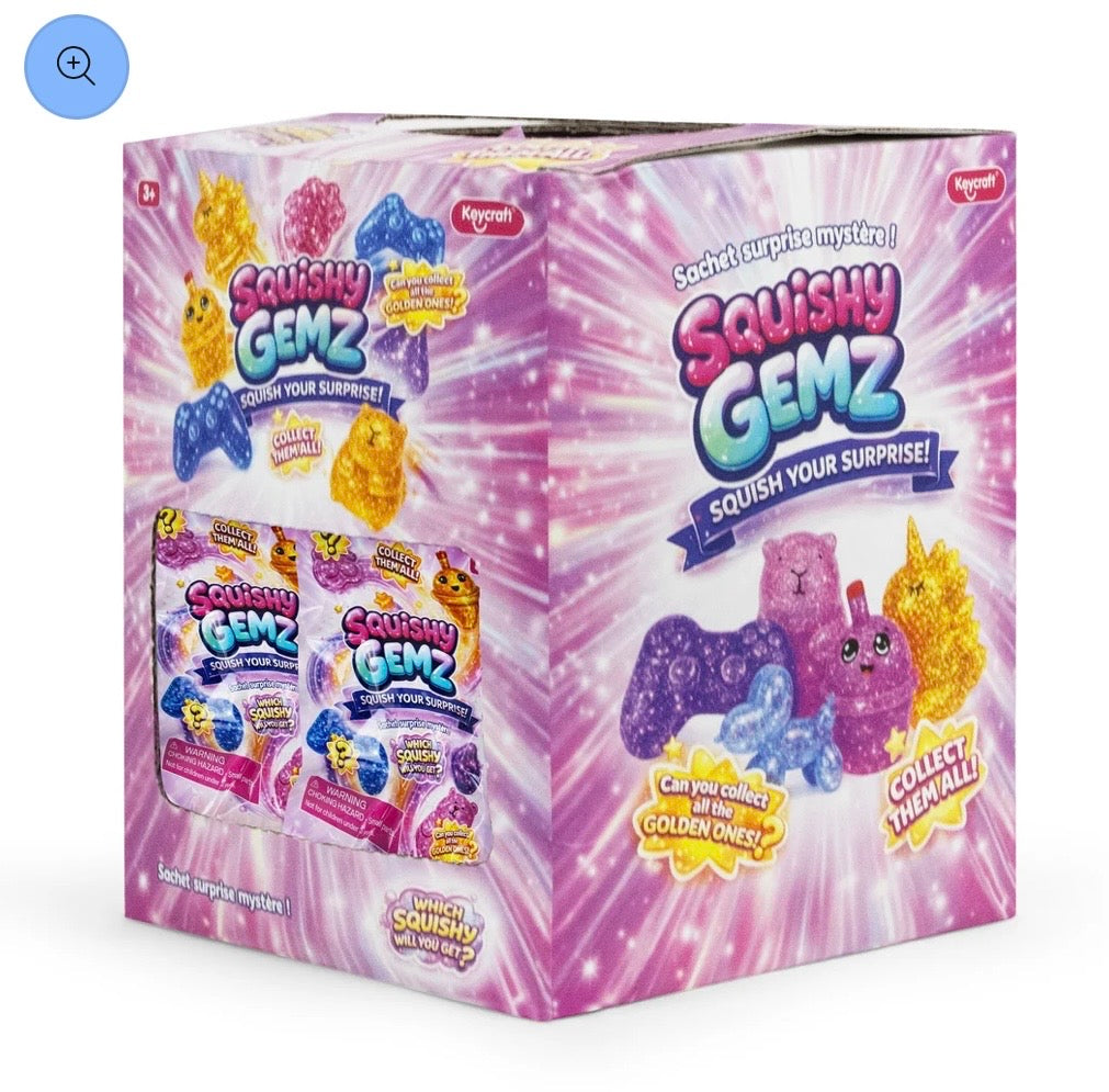 Squishy Gemz grab mystery bag