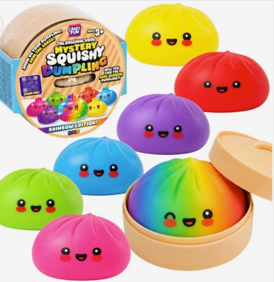 RMS Mystery Squishy Dumpling - Rainbow Edition