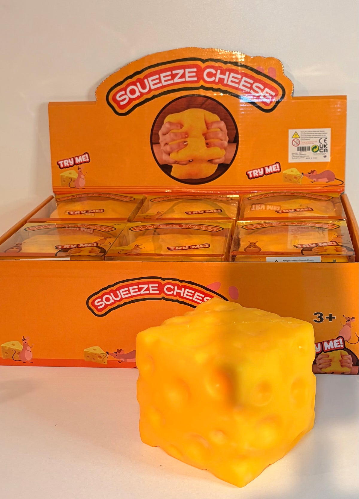 Jumbo squeeze me cheese