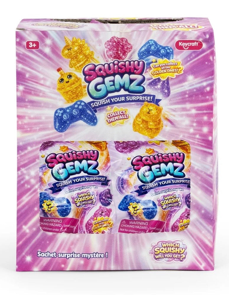 Squishy Gemz grab mystery bag