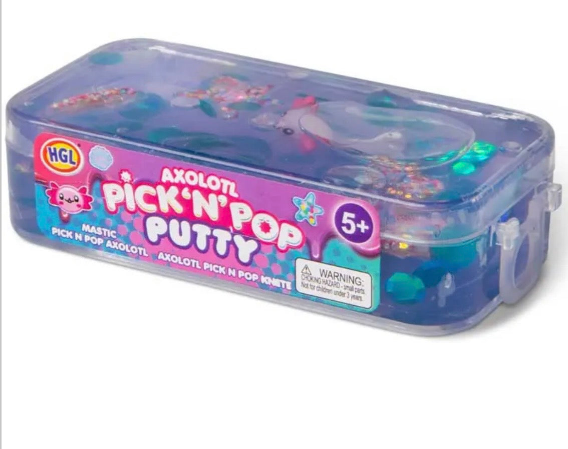 Axolotl Pick n Pop Putty